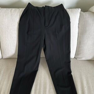 Zara High Waisted Straight Leg Dress Pants